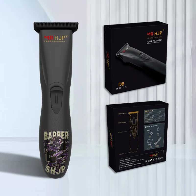 D8 Mens Professional Carving Oil Head Hair Trimmer Hair Salon Special DLC Coated Ceramic Blade 7200RPM Electric Hair Clipper W240806