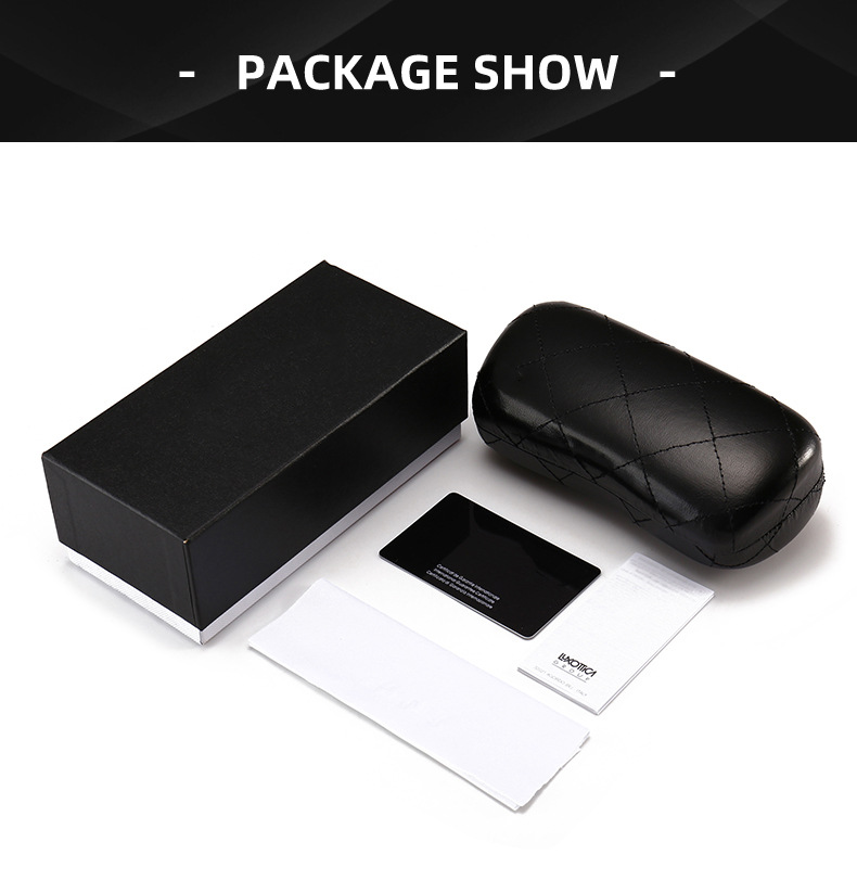 With Box Set Square Frame Tac Sunglasses for Men's Fashion Trendy Classic Travel Outdoor Activity Party Eyewear for Women