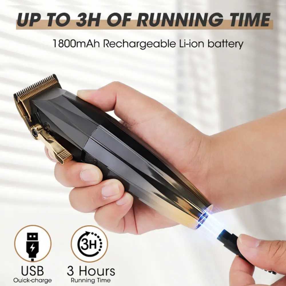 Barber and Trimmer Set Rechargeable Barber Salon Home Barber Whisker Shaver Cordless Barber W240806
