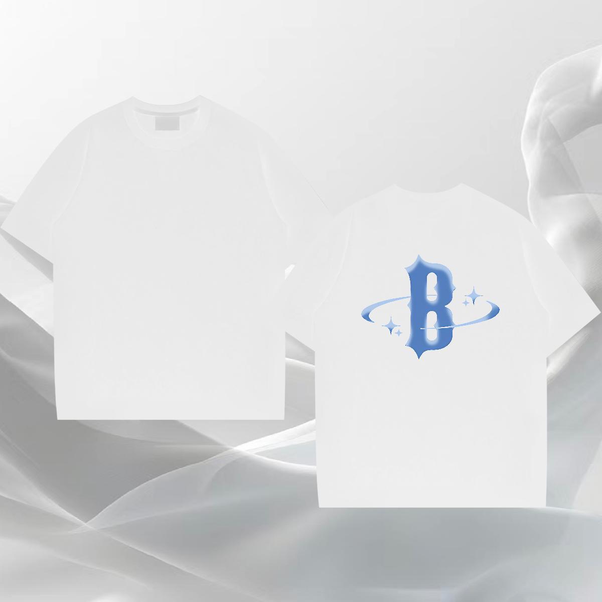 Designer T shirt letter Polos 100% Cotton 230g Street Wear Wholesale Anime Breathable Crew Neck Men Tshirts