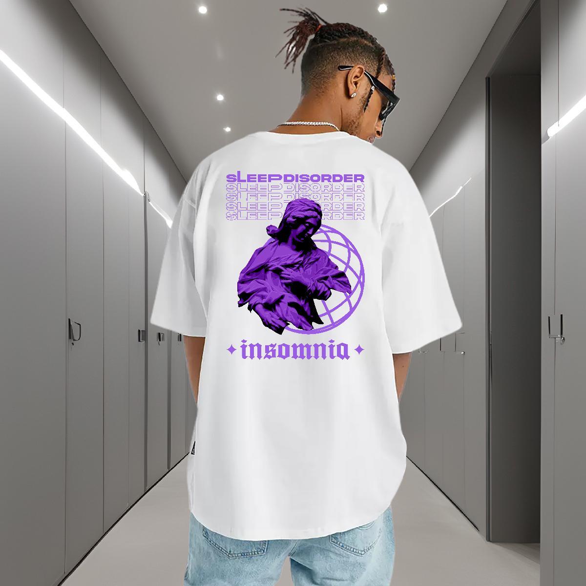 Designer Fashion Mens T Shirts portrait Tops Tees 230g Cotton Street Wear Brand Custom Print Oversized Breathable Short Sleeve Men Clothes T-Shirt