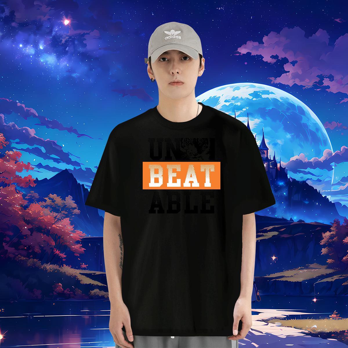 New Designer Man T Shirts letter Tops Tees 100% Cotton 230g Casual Daily Wear Popular Customized Round Neck Short Sleeve Mens Tshirts