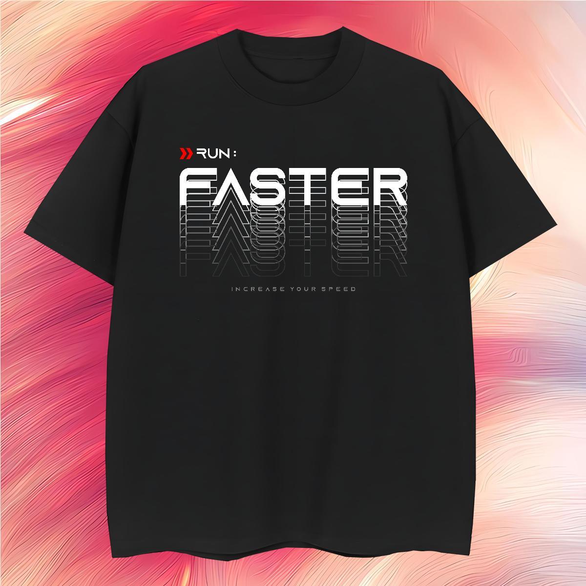 Factory Direct T Shirt For Man letter Tshirts 100% Cotton 230g Street wear Hip Hop Brand Custom Cartoon Breathable Crew Neck Men Tshirts