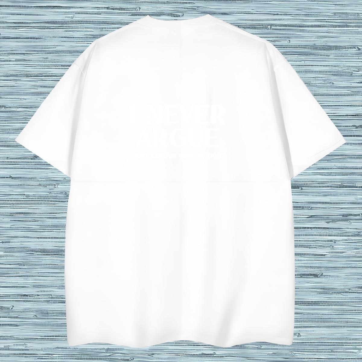 New Arrival T Shirts Men letter Tees Shirts 100% Cotton 230g High Street Hip Hop Soft Custom Anime Short Sleeve O-Neck Men Tees