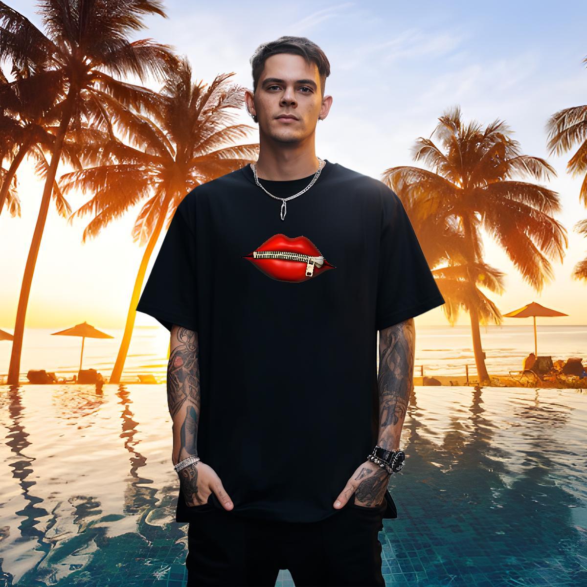 Wholesale T Shirt For Man mouse Tees Shirts 230g 100% Cotton Spring Summer Cool Design Custom Big Size Breathable Short Sleeve Men Tops Tees