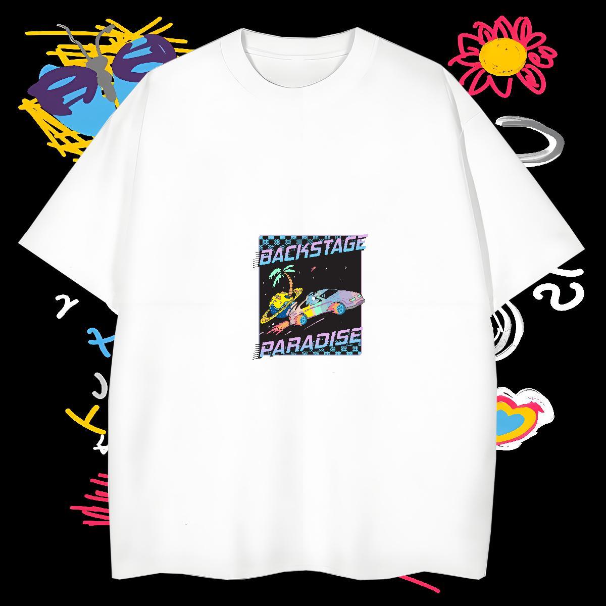 Classic Casual T-Shirts for Men beach Wear 100% Cotton 230g Sports Casual Wholesale Custom Anime O Neck Short Sleeves Men Tshirts