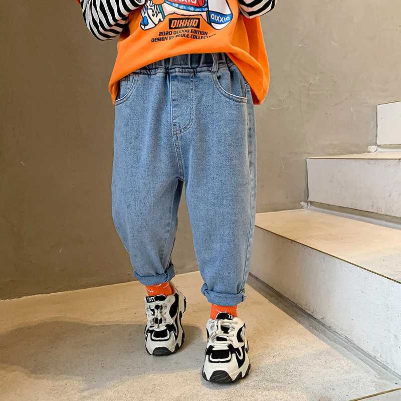 Jeans Lovely Baby Spring Autumn Jeans Pants For Boys Children Kids Trousers Clothing Teenagers Gift Home Outdoor High Quality