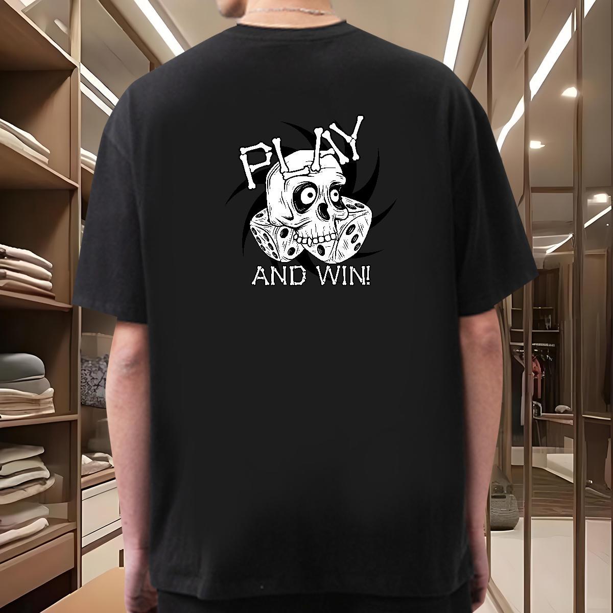 Factory Direct Mens T Shirts logo Tshirts 230g 100% Cotton High Street Hip Hop Loose White Plus Size Breathable Crew Neck Men Tops Tees