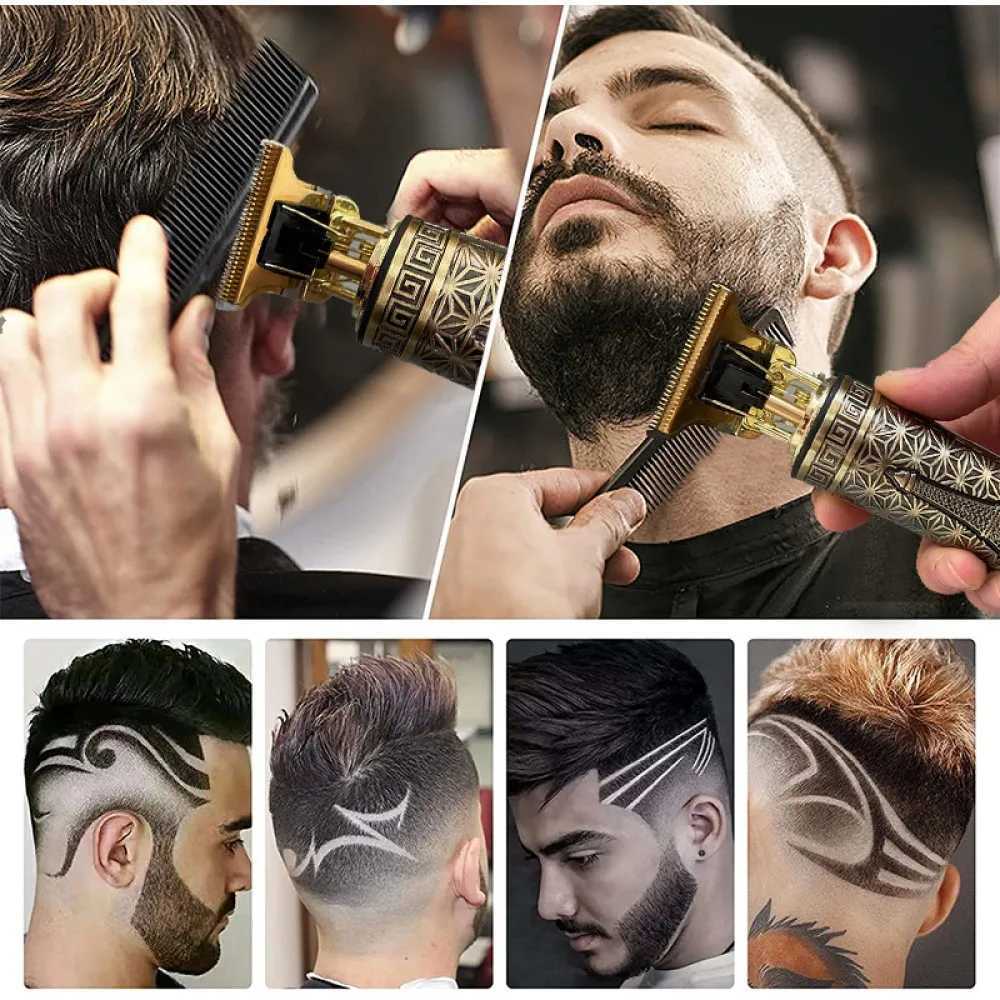 2022 T9 0mm electric hair clipper suitable for mens cordless hair clippers W241212