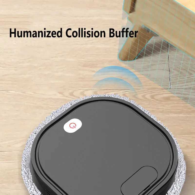 Robotic Vacuums Intelligent Robot 3 in1 Dry Wet Sweep Mop Robot Vacuum Cleaner Rechargeable Smart Mopping Robot Spray Cleaner Home Mopping RobotL247