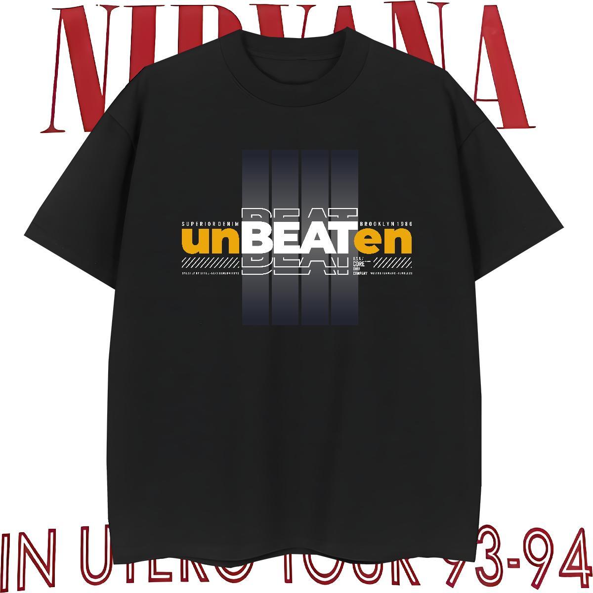 DIY Customized T-Shirts for Men letter Tees Shirts 230g 100% Cotton Hip Hop Street Loose Oversized 3XL 4XL Short Sleeve O-Neck Tshirts