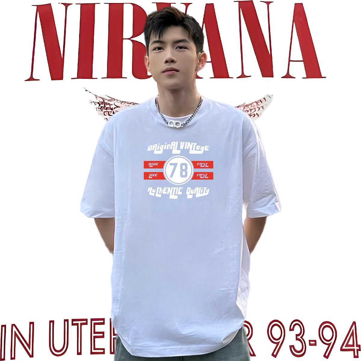 Classic Man T Shirts letter Tops Shirt 230g 100% Cotton High Street Hip Hop Cool DIY Logo Oversized O Neck Short Sleeves Mens Tshirts