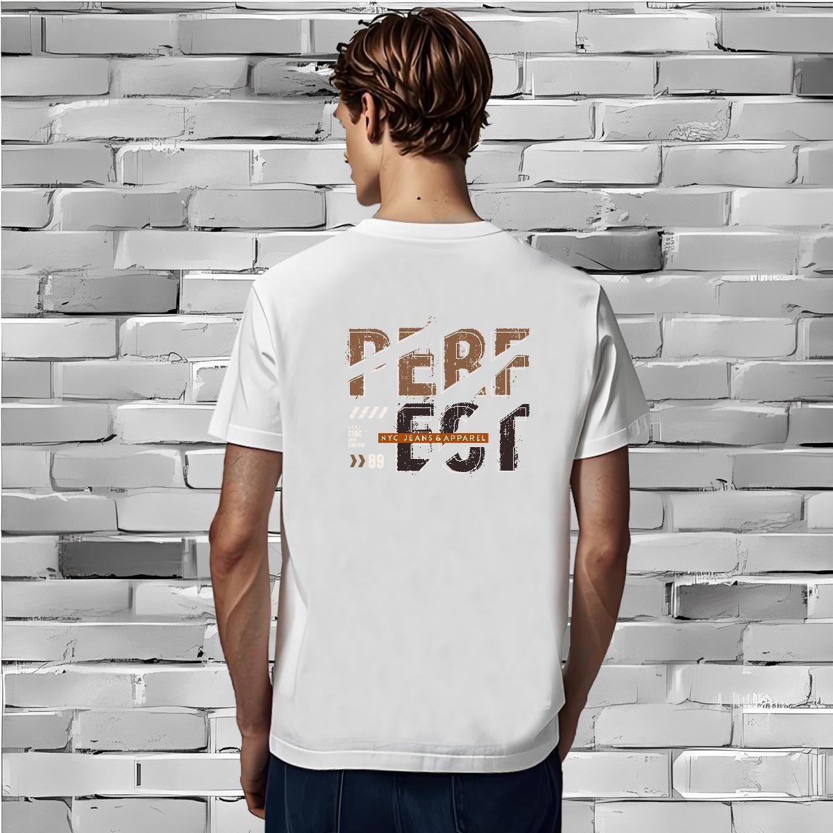 Customized Man T Shirts letter Tops Tees 230g 100% Cotton Street Casual Soft Custom Anime Pure Cotton Men Tshirts