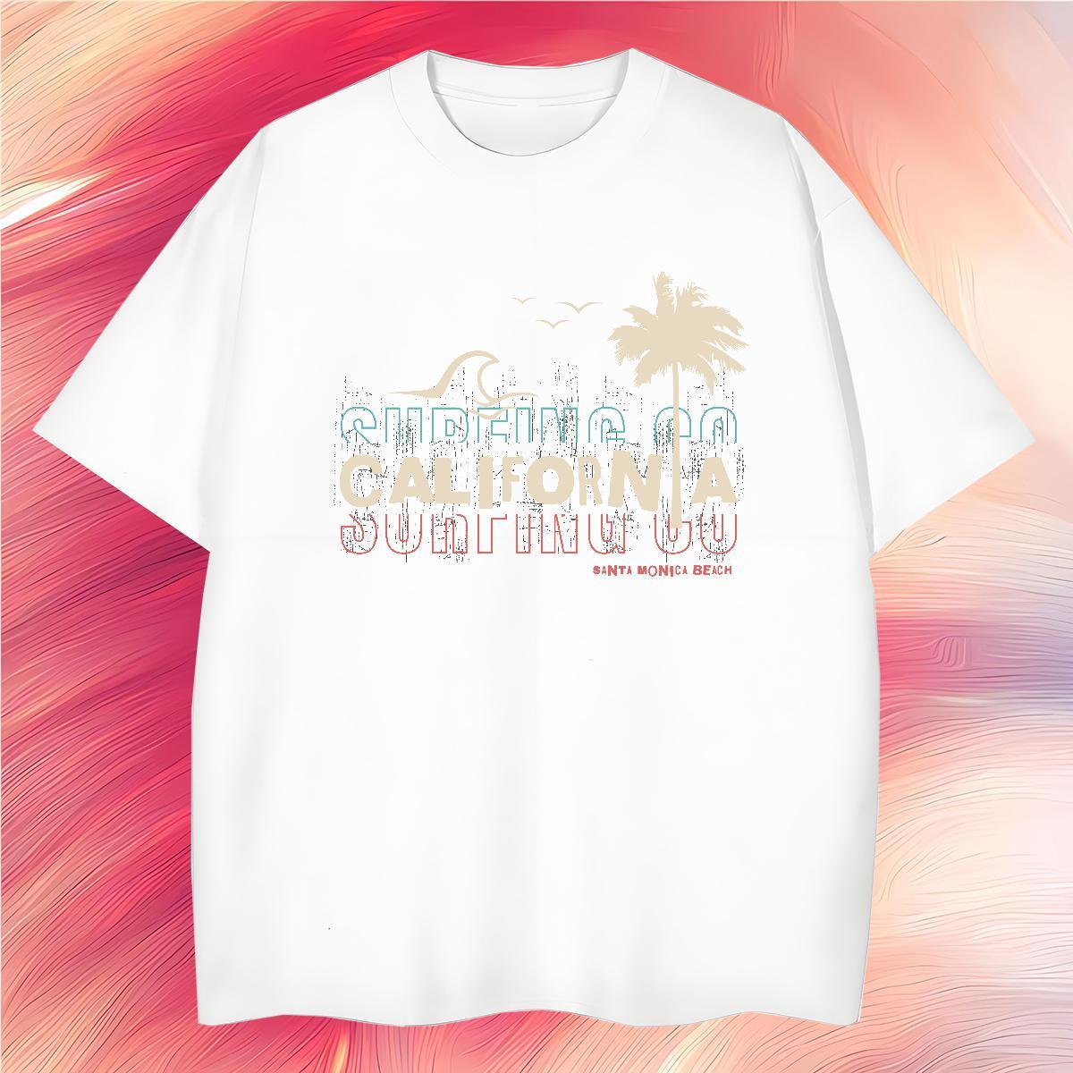 Fashion Casual T Shirt For Man letter Tops Shirt 230g 100% Cotton Summer Casual TOP Quality Custom Anime Breathable Soft Tshirts