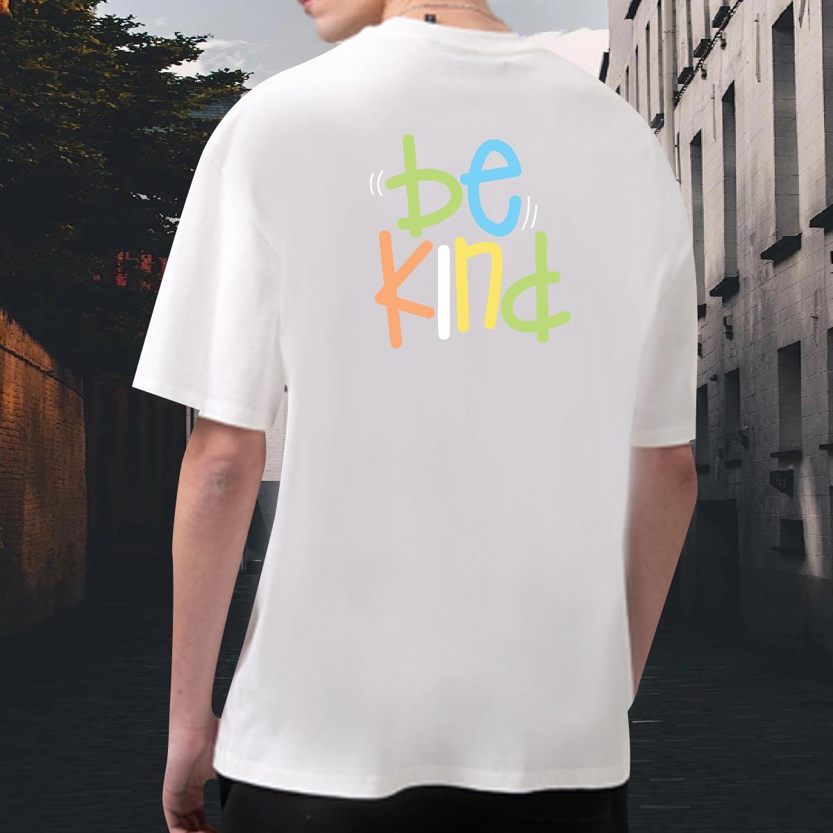 2024 T shirt letter Clothes 230g Pure Cotton Street Wear Wholesale Anime Breathable Short Sleeve Couples T Shirts