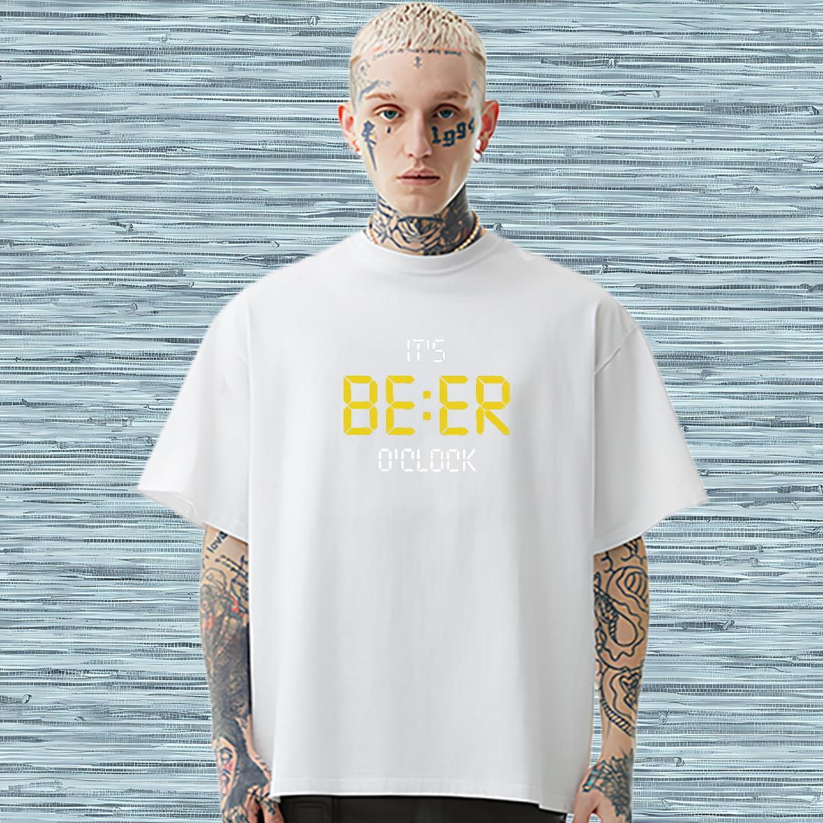 Designer Man T Shirts letter Tops Tees 230g 100% Cotton Daily Wear Popular Custom Print Oversized Breathable Short Sleeve Couples T Shirts