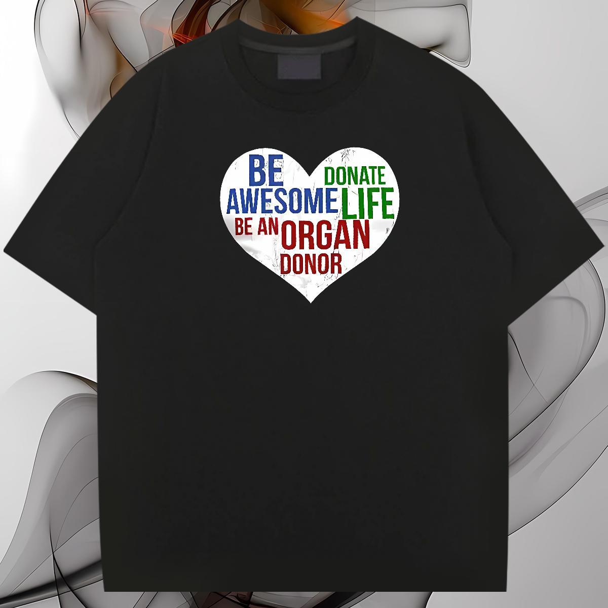 Casual New T Shirts Men letter Tees 230g Pure Cotton Street Casual Popular Oversized 4XL Breathable Crew Neck Mens Tshirts