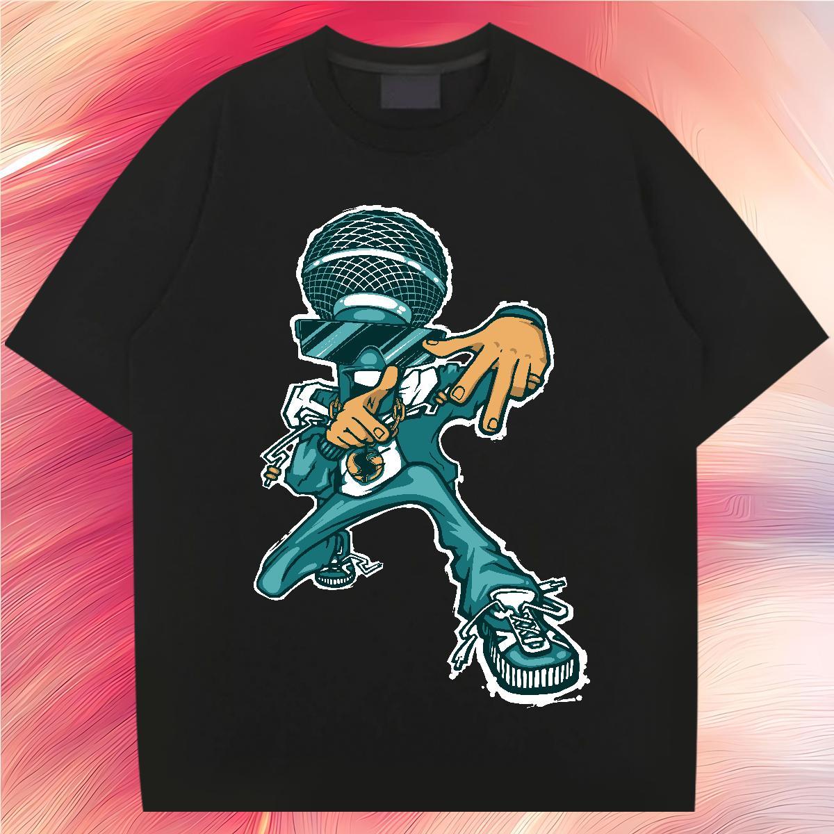 Designer Fashion T shirt ET Top Tees 230g 100% Cotton Casual Popular Custom Anime Round Neck Short Sleeve Men Tshirts