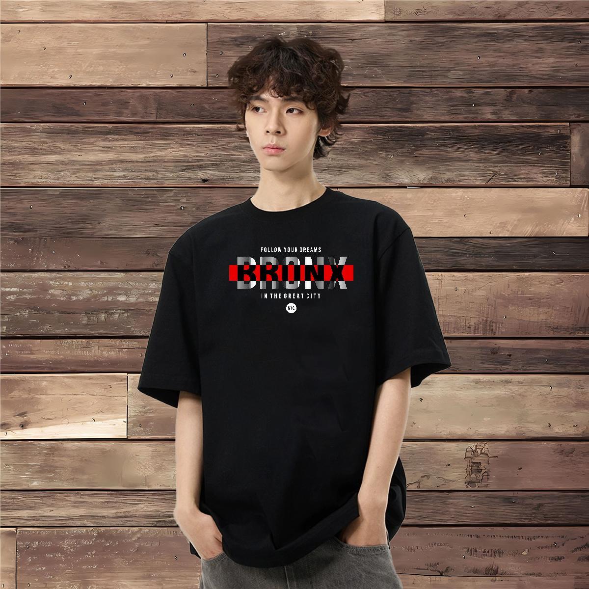 Fashion Designer Man T Shirts letter Polos 230g Cotton Hip Hop Brand Custom Cartoon Pure Cotton Men Tshirts