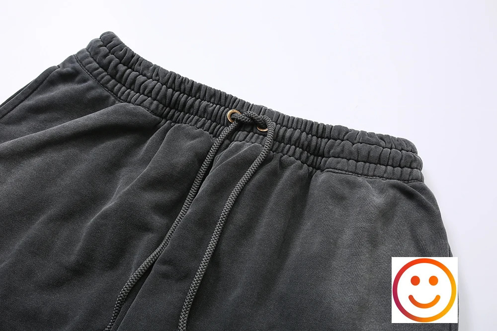 Hole Damage NEIGHBORHOOD NBHD Sweatpants Casual Loose Trousers Men Women High Quality Heavy Retro Wash Splashing Ink Track Pants 240806