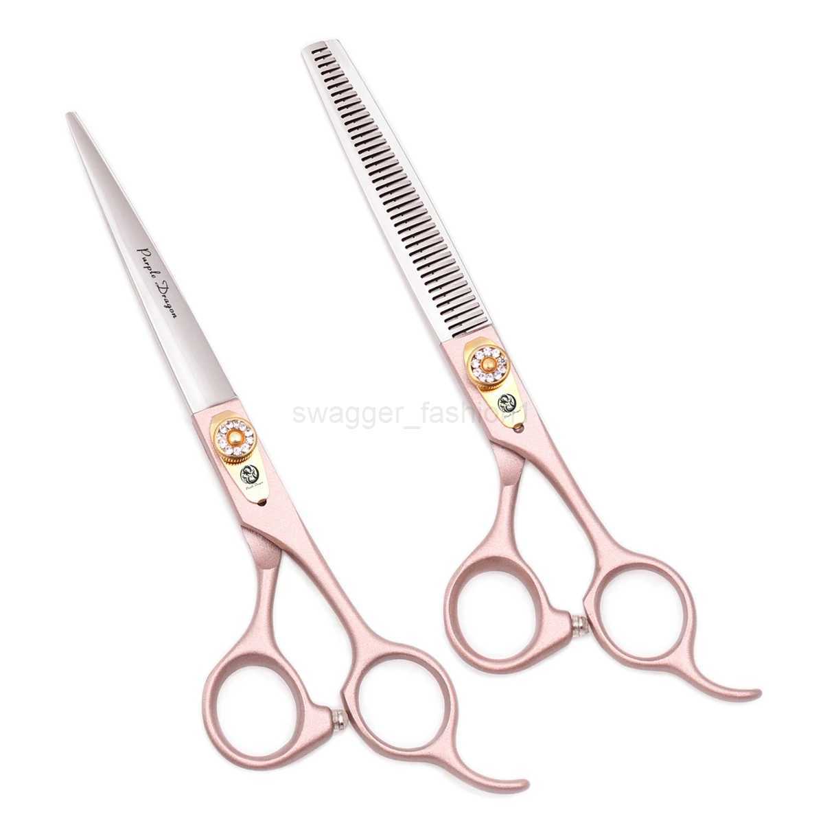 Hair Scissors 5.5 6 7 Japan 440C Professional Hairdressing Scissors Hair Cutting Shears Thinning Shears Haircut Shears Z9105XJ240807