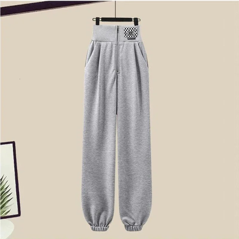 Y2k Streetwear HoodiesCasual Sweatpants Suit Women Autumn Zipper Pullovers Sweatshirts Harajuku Two Piece Sets Kpop Clothes 240807