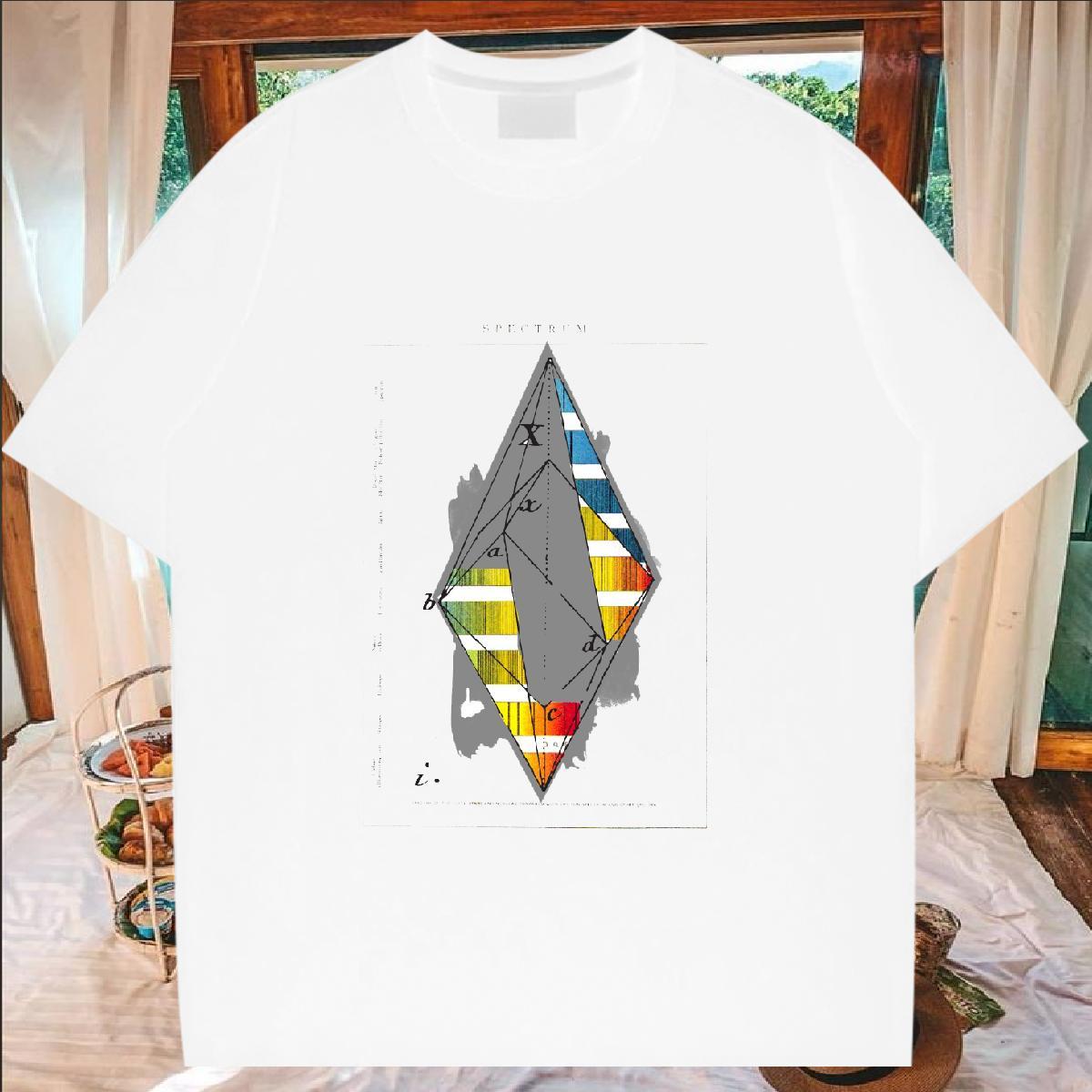 2024 Summer T-Shirts for Men math Tshirts 230g Cotton Sport Cool Oversized 3XL 4XL O-Neck Short Sleeve Men Tees