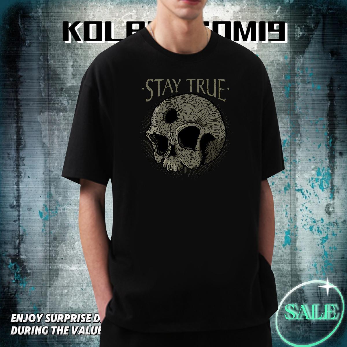 2024 Designer T-Shirts skull Tshirts 230g Cotton Daily Wear Brand Anime Print Breathable Short Sleeve Couples T Shirts