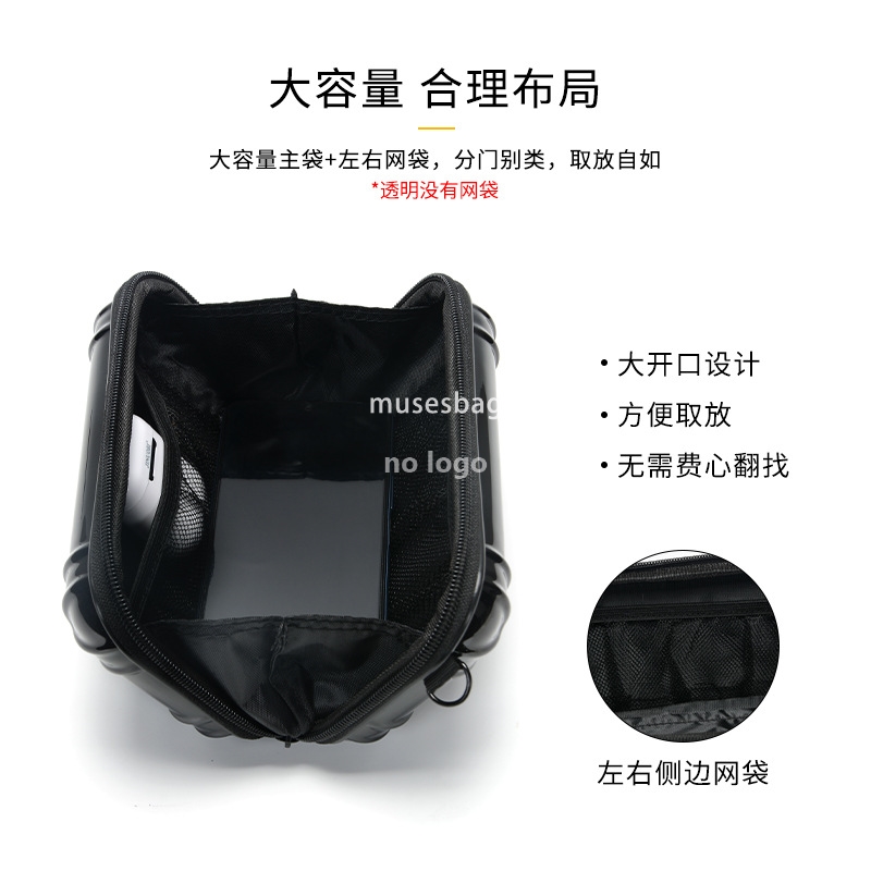 Manufacturers wholesale mini luggage bags Transparent PVC change mobile phone multi-function bag portable travel crossbody bag