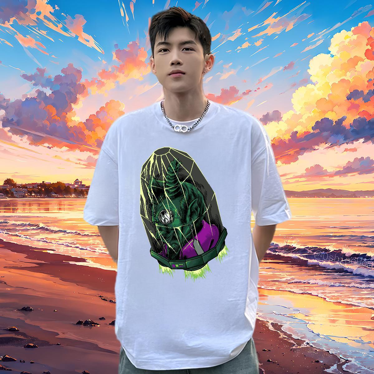 Classic T shirt ET Tee Shirt 100% Cotton 230g Daily Wear Brand Custom Print Oversized Breathable Crew Neck Men Tshirts