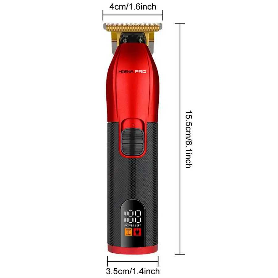 Professional Mens Rechargeable Cordless Hair Clippers Beard Trimmers Fathers Day Gifts W240806
