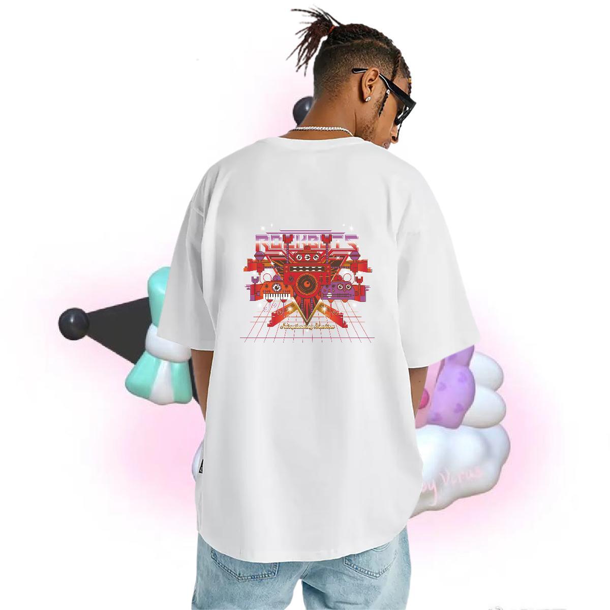 Customized Man T Shirts technology Tees Shirts 230g Cotton Sports Casual Unisex Oversized 4XL Pure Cotton Men Clothes T-Shirt