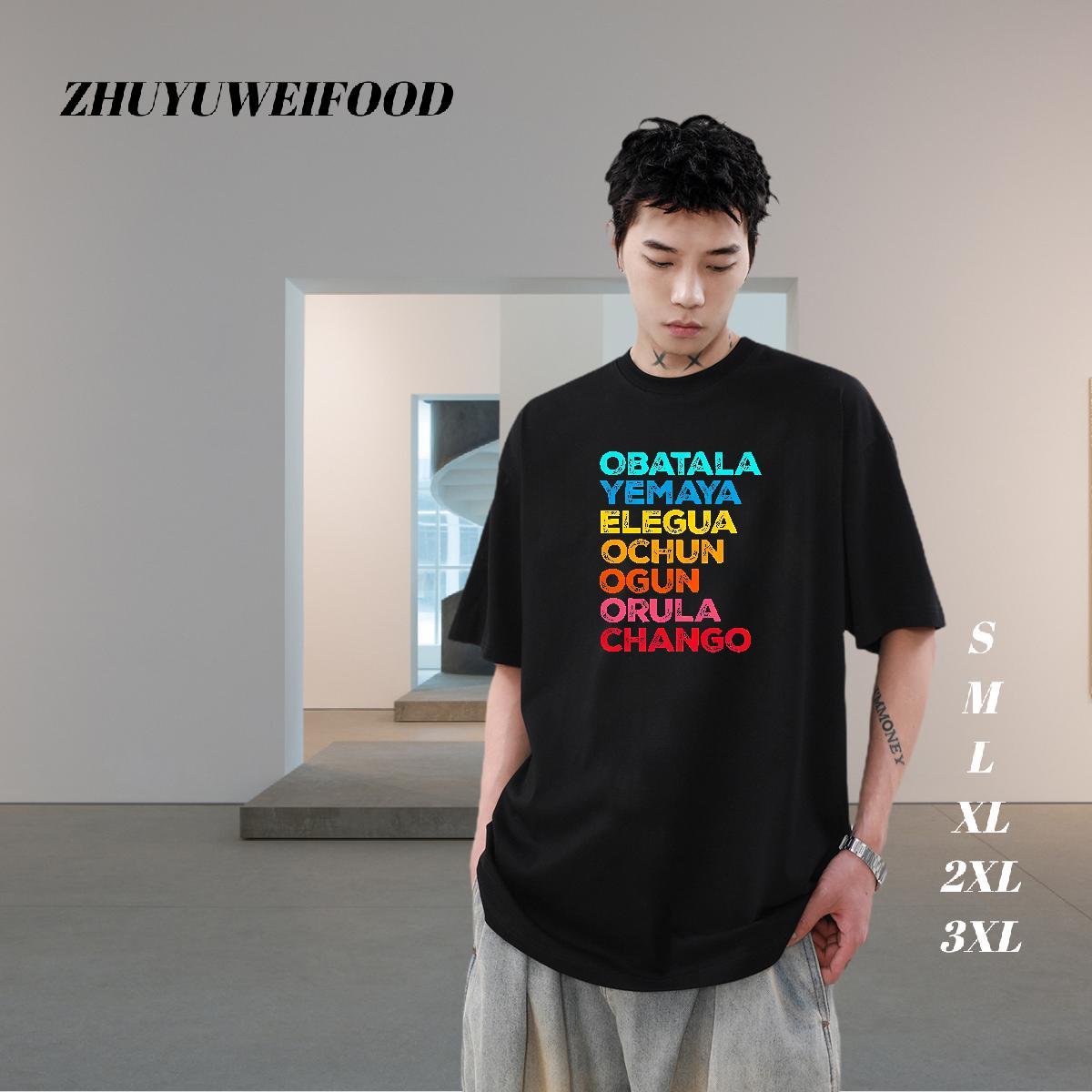 Brand T-Shirts letter Tee Shirt 230g Cotton Casual Loose Graphic Breathable Crew Neck Men Tees