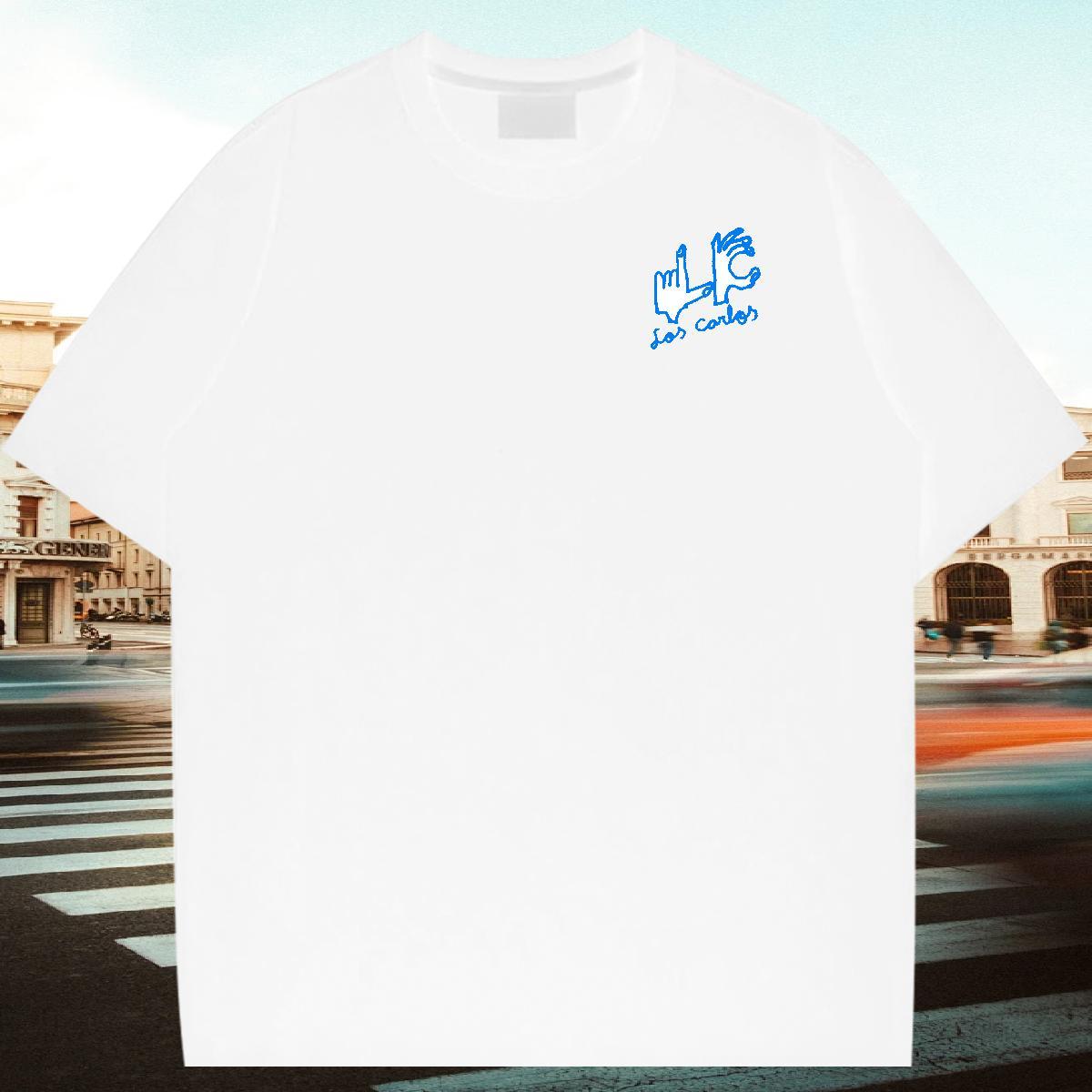 Brand T-Shirts for Men letter Tshirts 100% Cotton 230g Outdoor Cool Design DIY Logo Oversized Breathable Short Sleeve Men Tops Tees