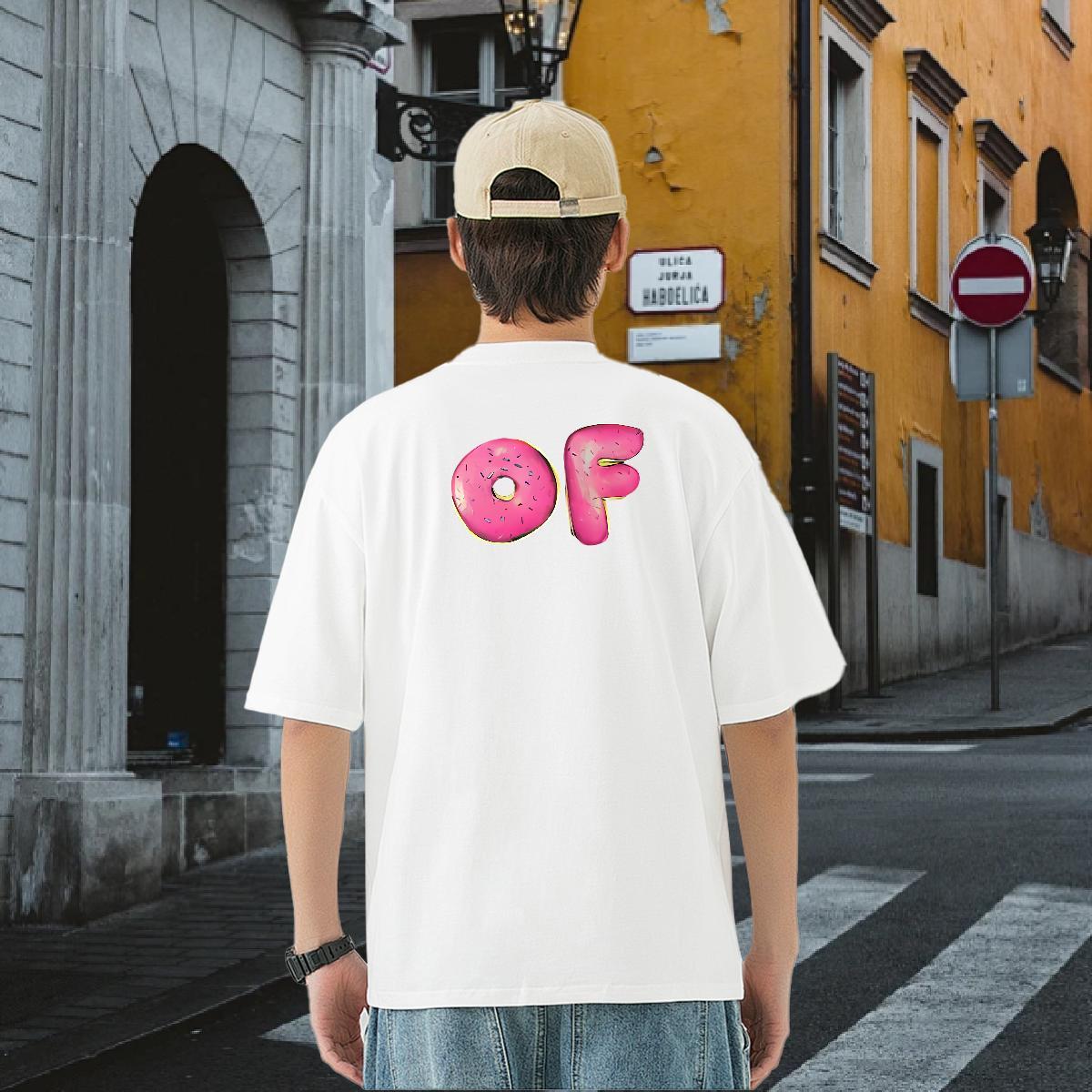 New Designer Men T Shirts letter Tops Shirt 230g Cotton Beach Unisex Customized Print Crew Neck Tshirts