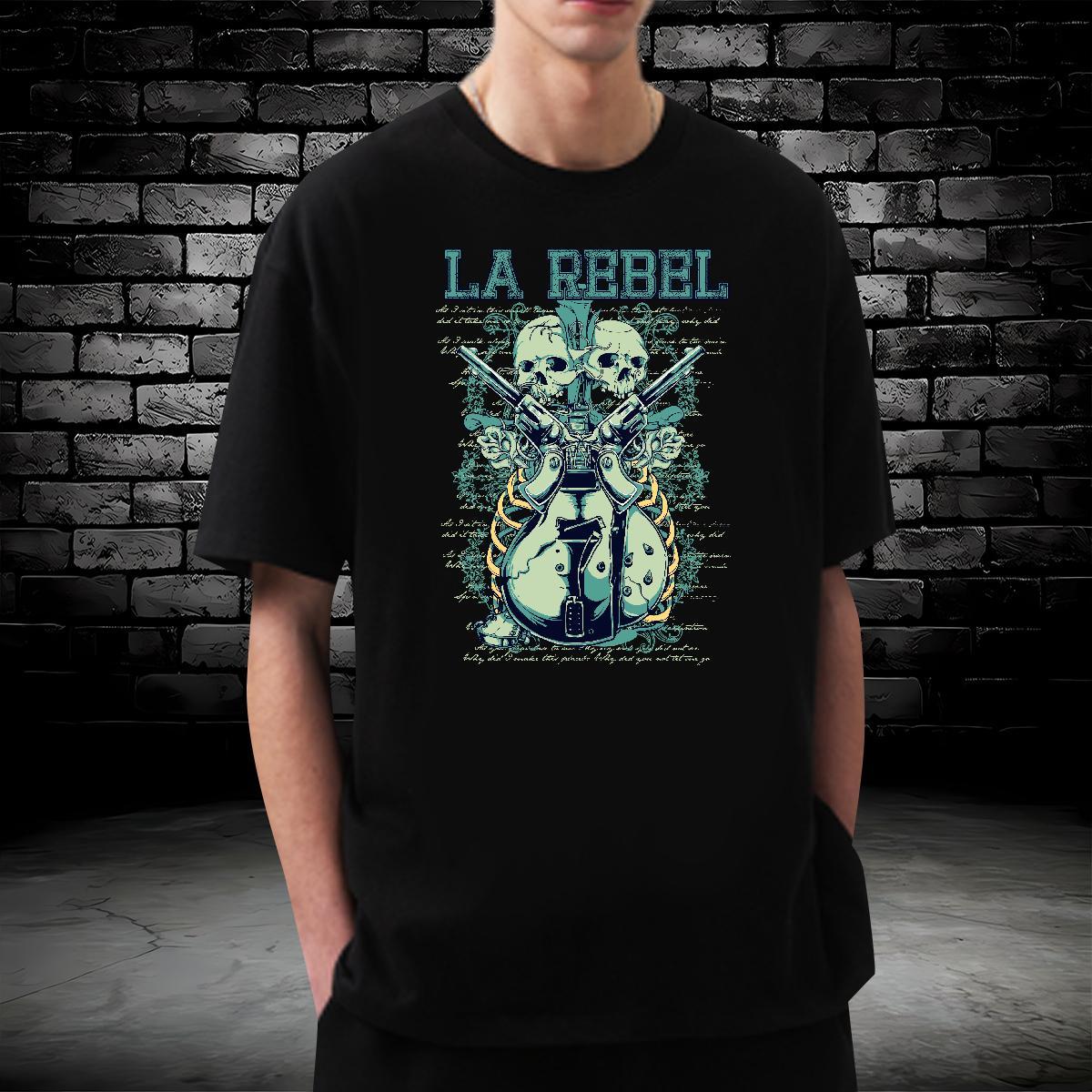 Designer Fashion T Shirts Men skull Polos 100% Cotton 230g Summer Casual Soft Plus Size Cartoon Short Sleeve Soft Mens Tshirts