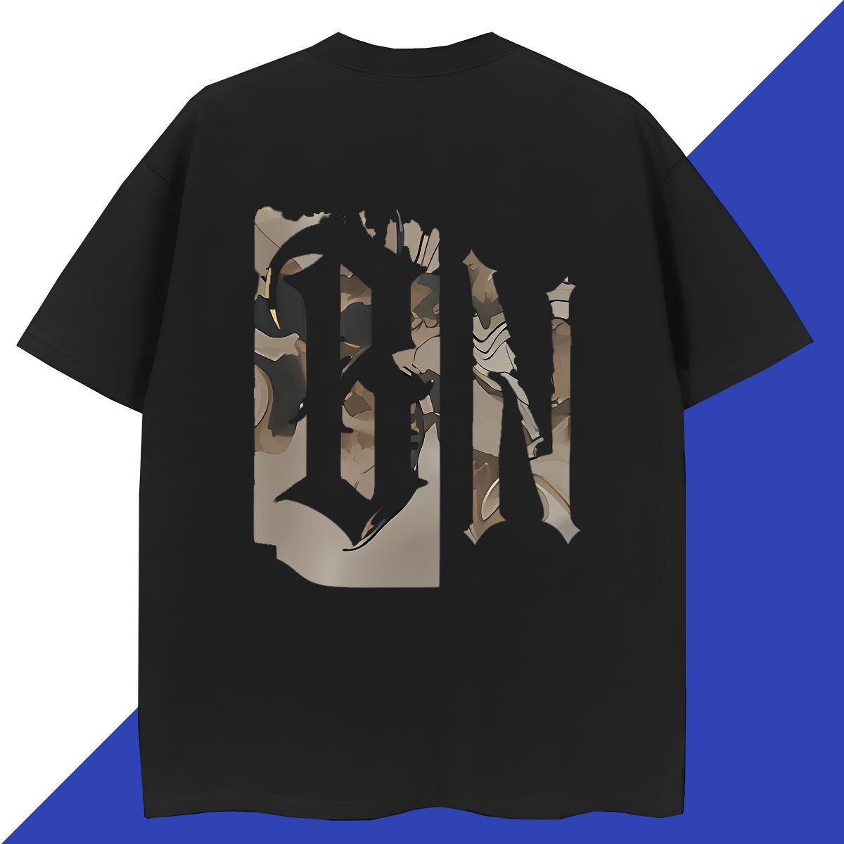 DIY Customized Man T Shirts letter Tees Shirts 230g 100% Cotton High Street Hip Hop High Quality Plus Size Cartoon Breathable Short Sleeve Men Clothes