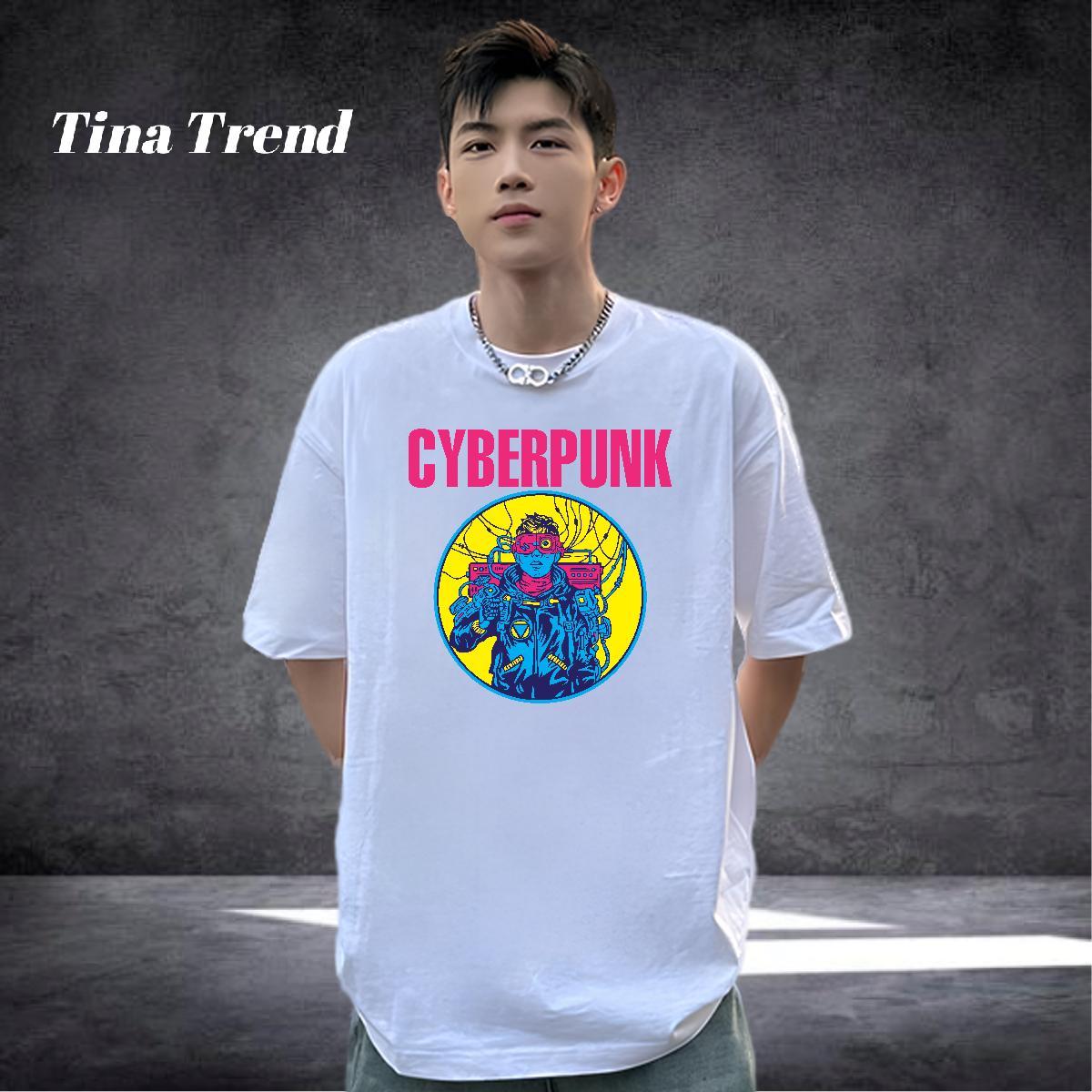 New Arrival T shirt ET Tshirts 100% Cotton 230g Street Wear High Quality Customized Print Breathable Men Clothes T-Shirt