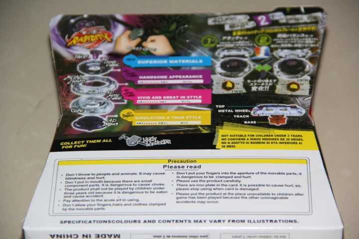 Spinning Top Nemesis Metal Fury 4D BB122 Legends Hyperblade Toy Launcher Set For b-daman peonza Y240803