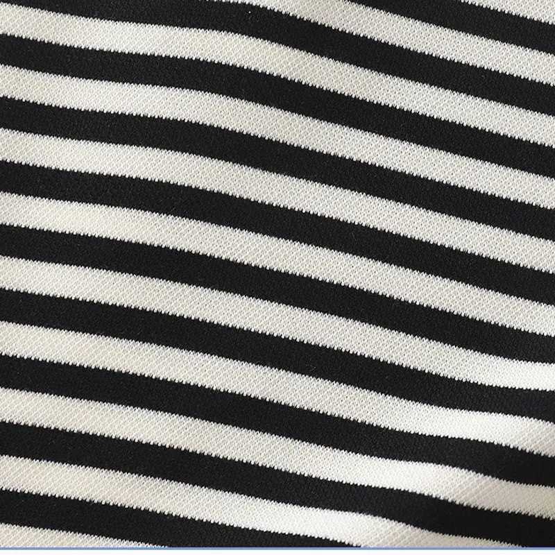 Boys polo shirt 2024 autumn childrens winter top long sleeved childrens T-shirt striped girls shirt baby T-shirt toddler clothing W241223
