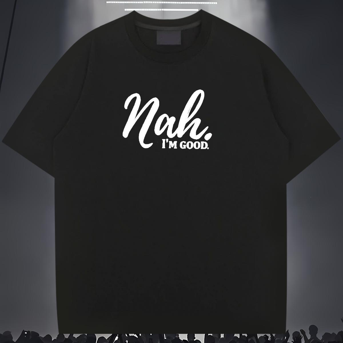 Classic Casual Man T Shirts letter Top Tees 230g Pure Cotton High Street Hip Hop Loose White Plus Size Short Sleeve O-Neck Men Tees