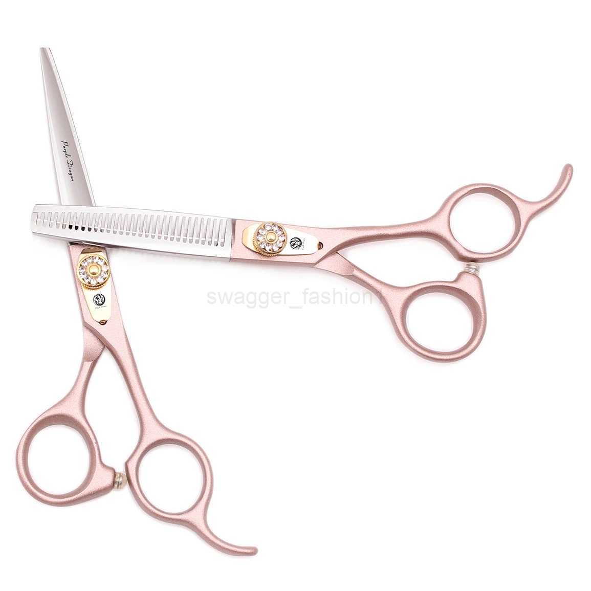 Hair Scissors 5.5 6 7 Japan 440C Professional Hairdressing Scissors Hair Cutting Shears Thinning Shears Haircut Shears Z9105XJ240807