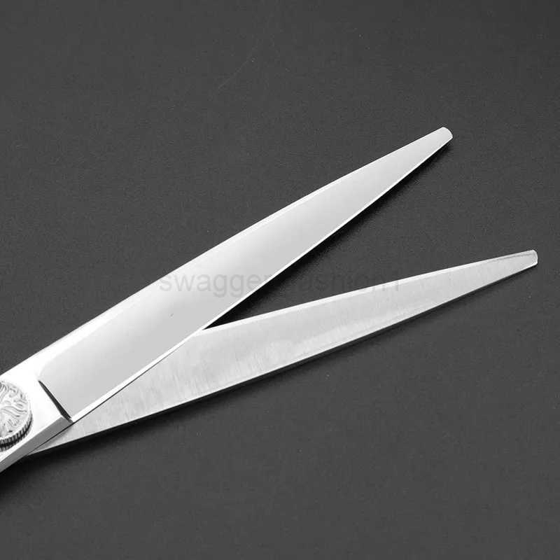 7.5 Inch Professional Hairdressing Scissors kit Rose Pattern Hairstylist Scissors Barbershop Styling ToolsXJ240807