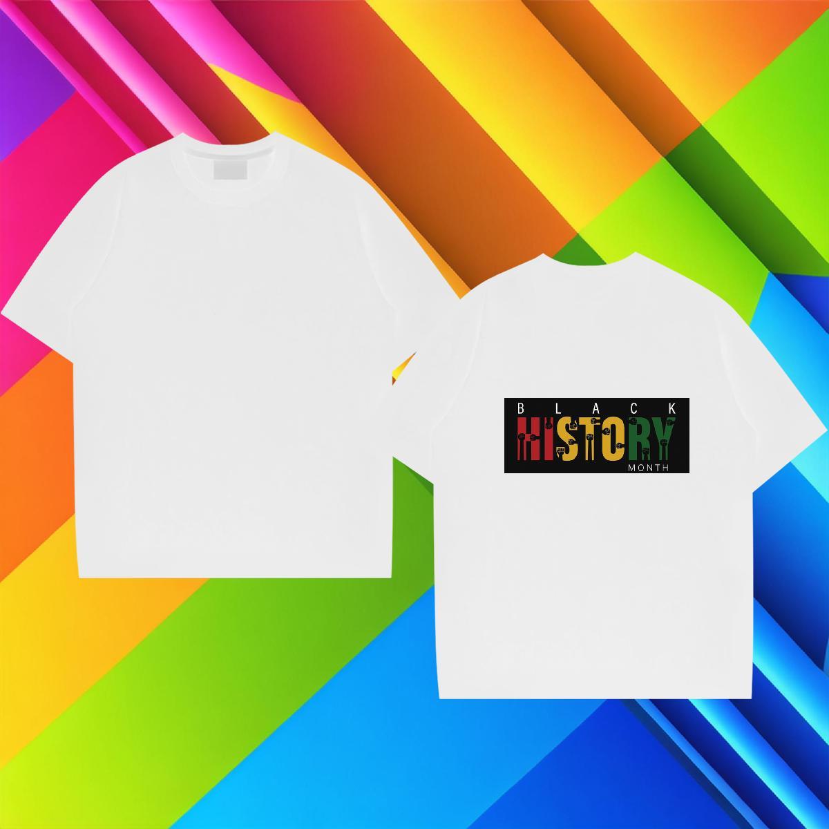 Designer Mens T Shirts letter Tees 230g Pure Cotton Summer Casual Brand Skull Breathable Short Sleeve Men Tops Tees