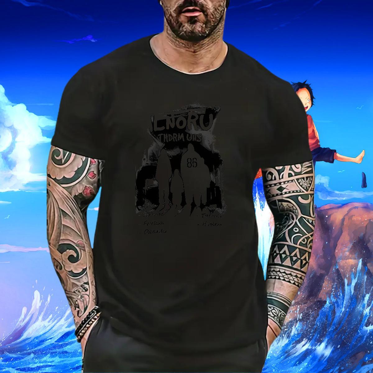 Stylist T Shirt For Man letter Tops 100% Cotton 230g Street Wear Loose Fit Cartoon Printing L-4XL Breathable Crew Neck Men Tshirts
