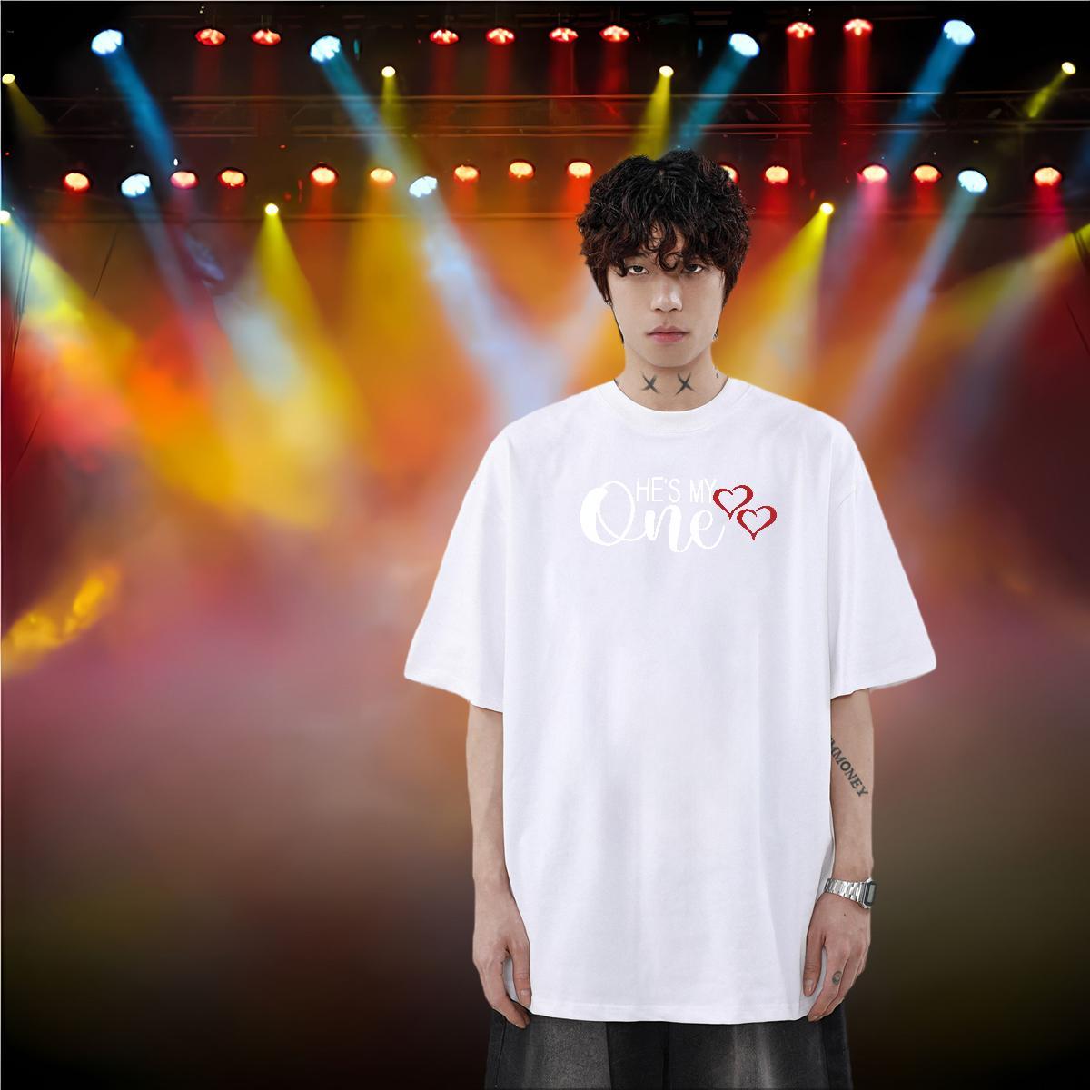 Fashion Design Mens T Shirts letter Tops 230g Pure Cotton Daily Outfit Popular Custom Cartoon Breathable Short Sleeve Tshirts