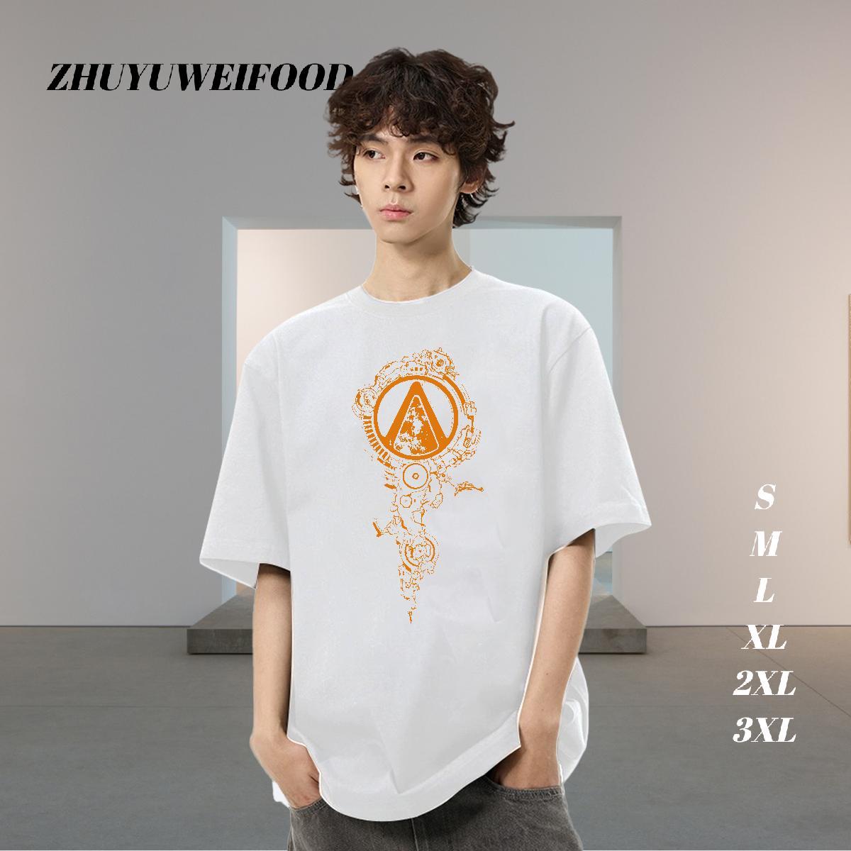 Fashion Man T Shirts eye of the devil Tops 100% Cotton 230g Street Comfortable Black Oversized O Neck Short Sleeves Men Clothes T-Shirt