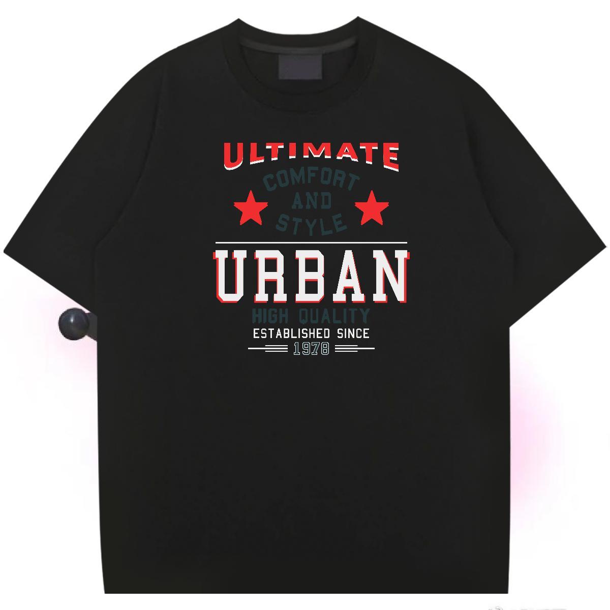 Custom Men T Shirts letter Top Tees 230g 100% Cotton Outdoor Designer Custom Print Oversized Short Sleeve O-Neck Couples T Shirts