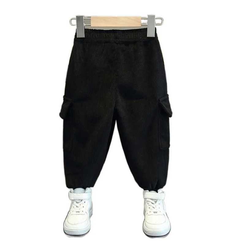 Jeans Boys Casual Pants Long Trousers Cotton 2024 New Spring Autumn Babys Kids Pants High Quality Childrens Clothing