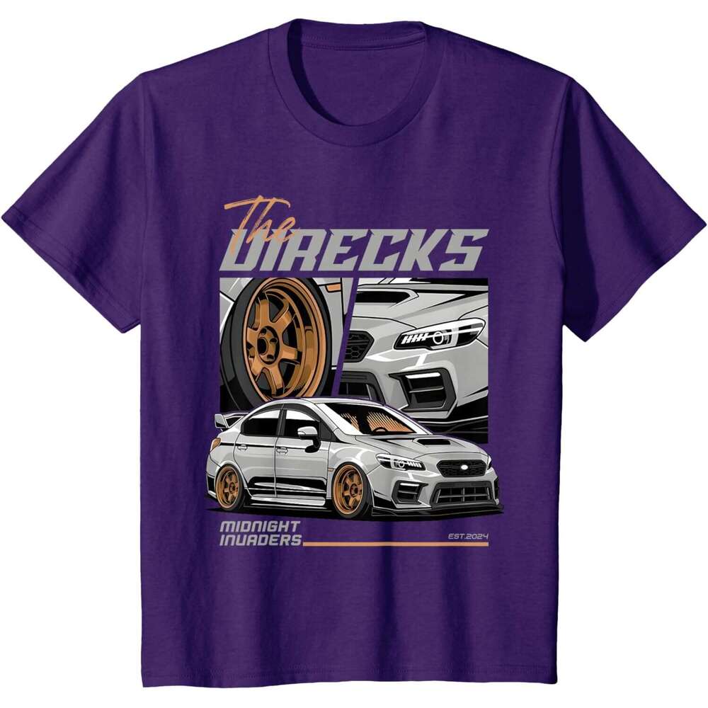 Mens T shirt Vintage Japanese Midnight JDM Ride Legendary Race Car T-Shirt shirts tshirt graphic tee Casual tops summer clothes Short sleeve